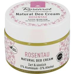 Naturkosmetik Deo Creme Rosentau 0% Aluminium Alkohol