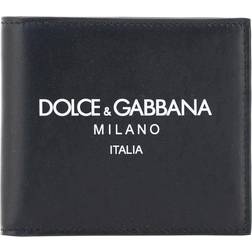 Dolce & Gabbana Logo Bifold Wallet - Black - U