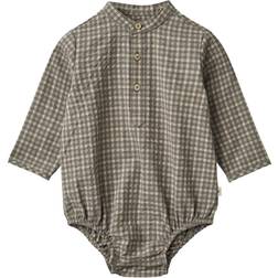Wheat Stramplershirt Victor Autumn Sky Check - Body L Ä