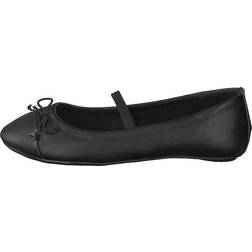 Duffy 92-26437 Black, Unisex, Sko, Sandaler og Hjemmesko, ballerina sko, Sort