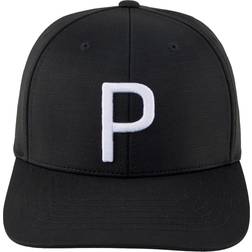 Puma Youth P Cap Hat - Black/White Glow (2443901)