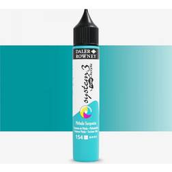 Daler Rowney System 3 Fluid Acrylic Phthalo Turquoise 29.5ml