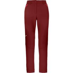 Salewa Women's Dolomia Pant, L, Red Syrah