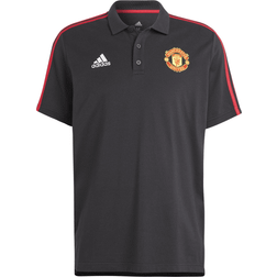 Adidas Manchester United DNA Stripe Polo Black