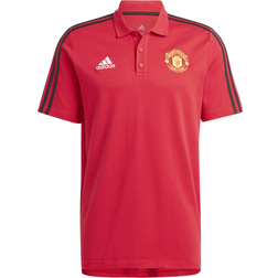 Adidas Manchester United DNA 3-Streifen-Polo – Rot