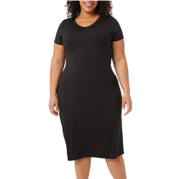 32 Degrees Women's Cool T-Shirt Dress - Black