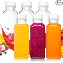 Norcalway Empty Smoothie Bottle Kitchen Storage 6pcs