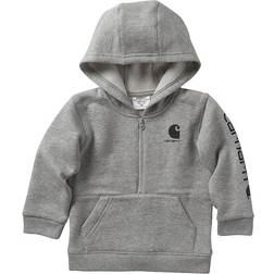 Carhartt Boy's Long-Sleeve Half-Zip Sweatshirt - Grey Heather