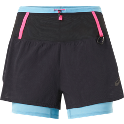 Asics Fujitrail 2-in-1 Shorts Grey Woman