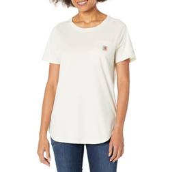 Carhartt Force Dame T-shirt Med Brystlomme - Malt