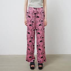 Stella Nova Orli Floral-Print Trousers DK 36/UK