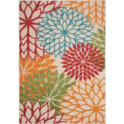 Nourison Aloha Green, Multicolor 42x66"