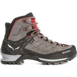 Salewa Mountain Trainer Mid Gore-Tex M - Grey/Charcoal/Papavero