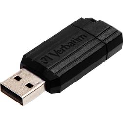 Verbatim 64gb usb storengo pinstripe negro