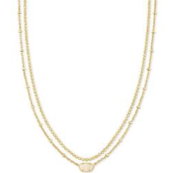 Kendra Scott Emilie Multi Strand Necklace - Gold