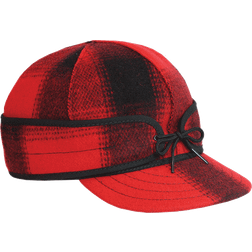 Stormy Kromer Mackinaw Cap - Red/Black Plaid