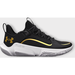 Under Armour Flow FUTR X Basketball Shoes Black Black Metallic Gold