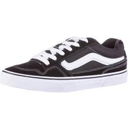 Vans Caldrone Sneaker för män, Mocka nät svart vit