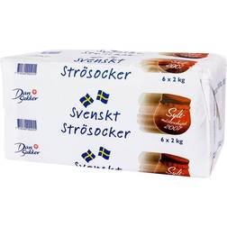 Dansukker Granulated Sugar 2000g 6st