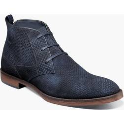 Stacy Adams Kyron Chukka Boot Navy Multi Men's Shoes Blue