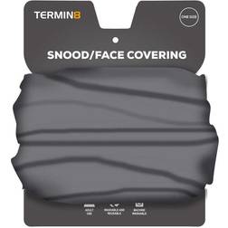 Aquarius Termin8 Snood Face Covering Mask - Dark Grey