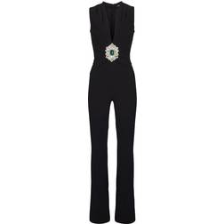 Balmain Crepe jumpsuit black