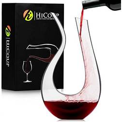 Hicoup red decanter aerator Wine Carafe