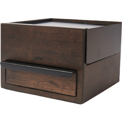 Umbra Stowit Storage Box - Black/Walnut