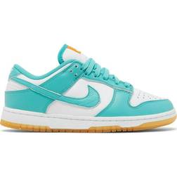Nike Dunk Low W - White/Turquoise/Orange