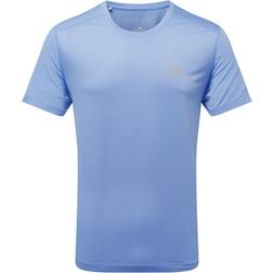 Ronhill Tech S/S T-shirt Men - Lake Blue/Spice