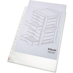 Esselte Premium Plastic Pocket A3 with Embossing 50-pack