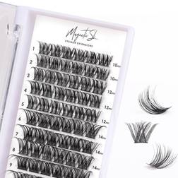 Magnetic SL DIY Lash Clusters DM01 72-pack