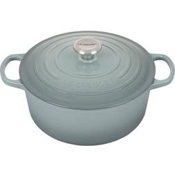 Le Creuset Sea Salt Signature Round with lid 1.37 gal 10.25 "