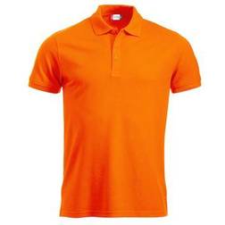 Clique Men's Manhattan Polo - Neon Orange