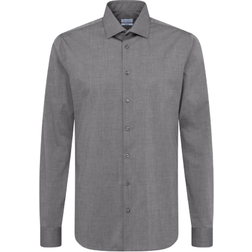 Seidensticker Poplin Business Shirt - Grey