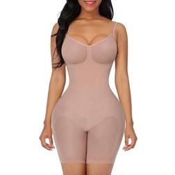 FeelinGirl Tummy Control Full Bust Body Shaper - Skin