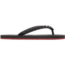 Christian Louboutin Loubi Flip Donna Flat - Black