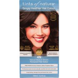 Tints of Nature Permanent Hair Colour 4N Natural Medium Brown