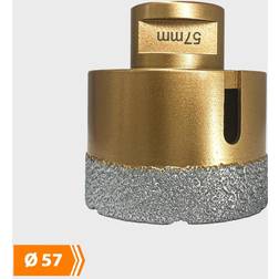Sydvesta tørbor guld 57mm t/vinkelsliber 161638
