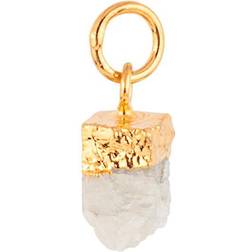House of Vincent Birthstone Pendant Juni Moonstone Gold Plated