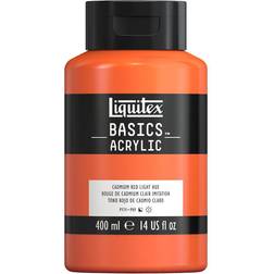 Liquitex Akrylmaling, Basics, Cad. Red Light 510, 400 ml