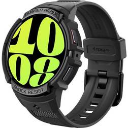 Spigen Coque Rugged Armor Pro Samsung Galaxy Watch 6 44mm, noir