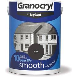 Smooth Exterior Masonry Paint 5L Black