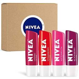 Nivea Lip Care, Fruit Lip Balm Variety Lip