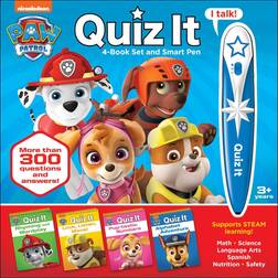 Paw Patrol Quiz it 4-Book Set and Smart Pen Spiral