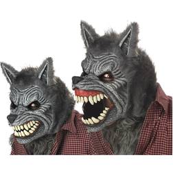 California Costumes Gray Werewolf Ani-Motion Mask