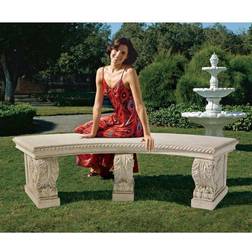 Design Toscano The Salentino Crescent Garden Bench