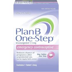 Plan B One-Step 1.5mg 1 Tablet