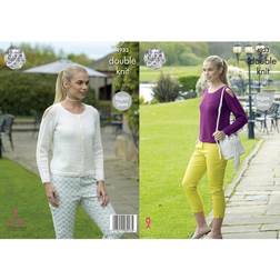 King Cole 4933 DK Pattern Ladies Cardigan & Sweater