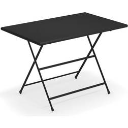 Emu Arc en Ciel Folding Table 110 cm Black Haveborde Sort Metal